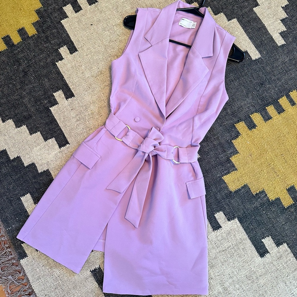 NWT Blazer Vest Minidress